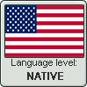 Native American-English speaker